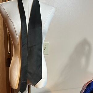 Giorgio Armani cravatte vintage Classic Black Tie